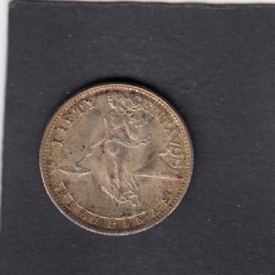 Beschrijving: 50 Centavos MOUNTY  